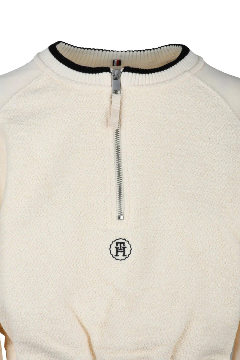Tommy Hilfiger Felpa Corta - Cream
