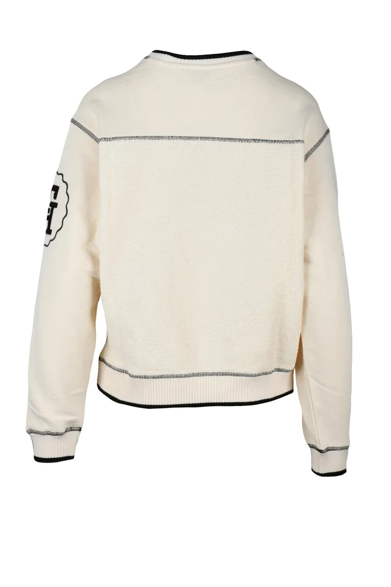 Tommy Hilfiger Felpa Corta - Cream