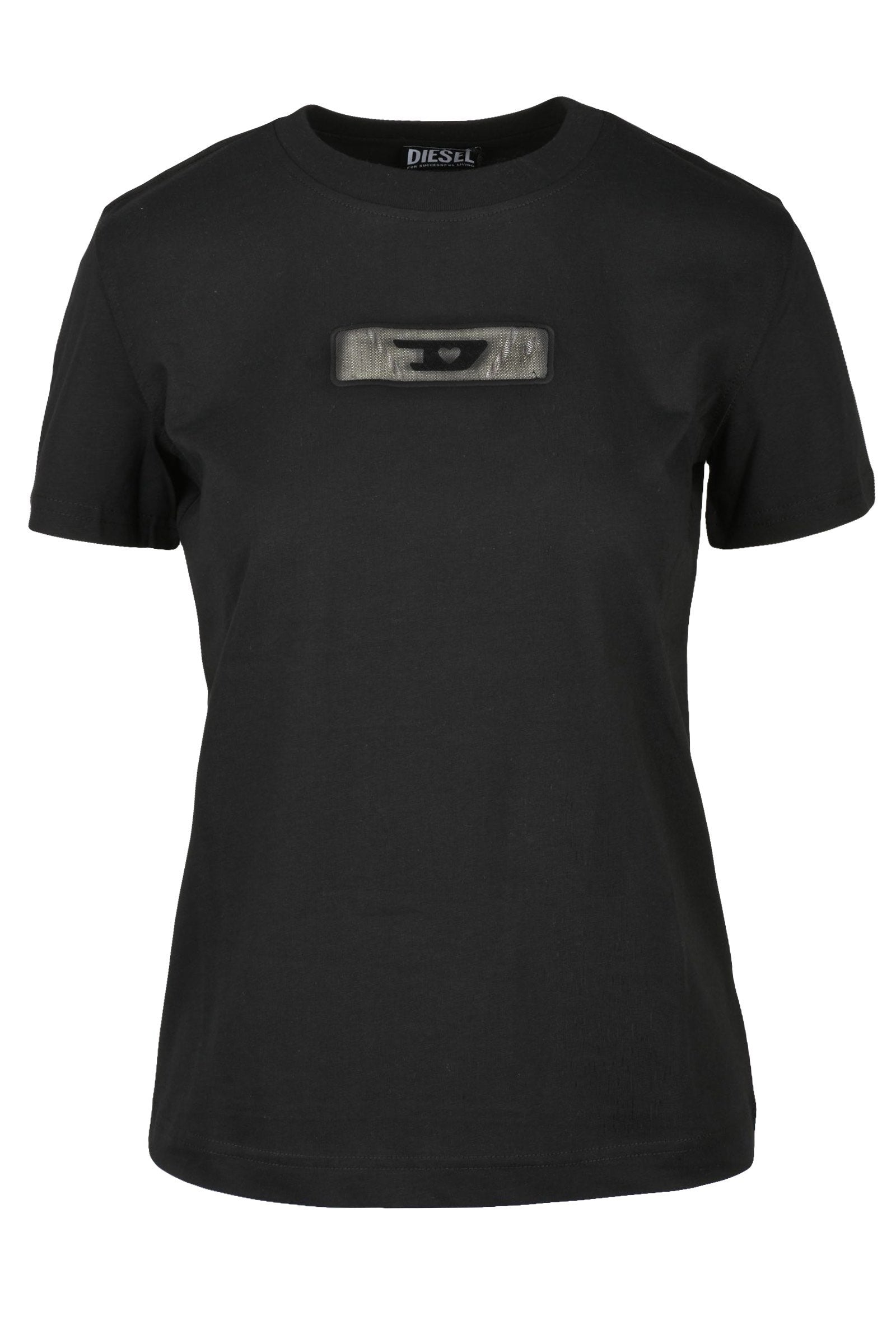 Diesel T-shirt Cotone - Nero