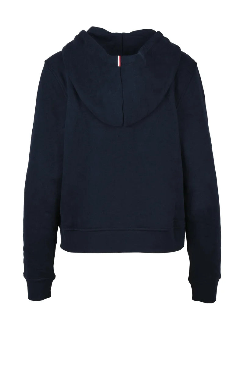 Tommy Hilfiger Felpa con Zip - Blu Notte