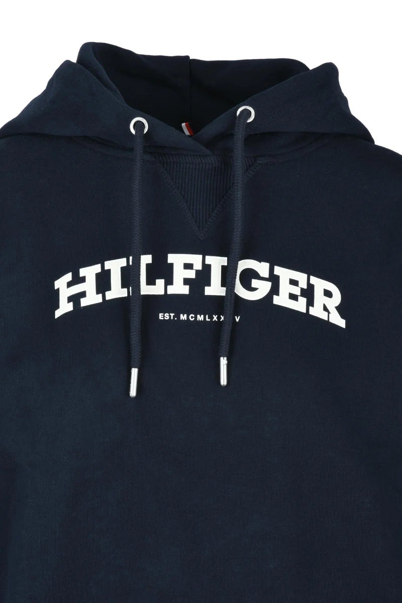 Tommy Hilfiger Felpa Cappuccio - Blu Notte