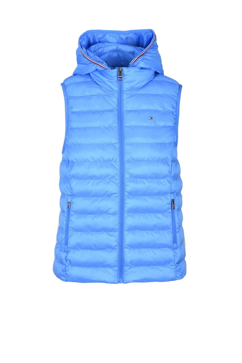 Tommy Hilfiger Smanicato Imbottito - Azzurro