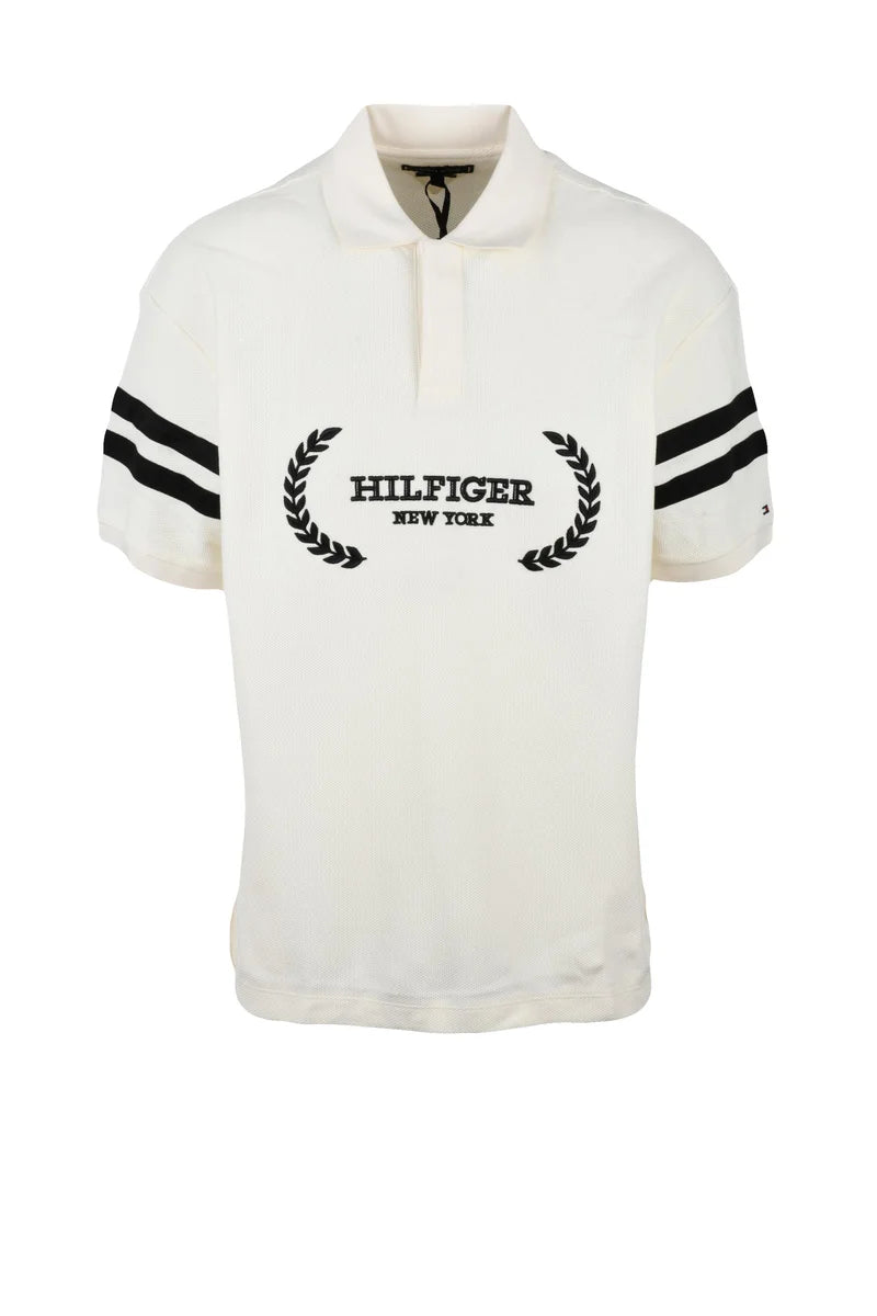 Tommy Hilfiger Polo Cotone - Bianco