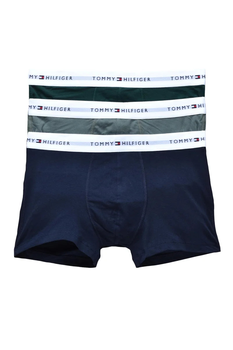 Tommy Hilfiger Men's Boxer Set 3-Pack - Red/Blue