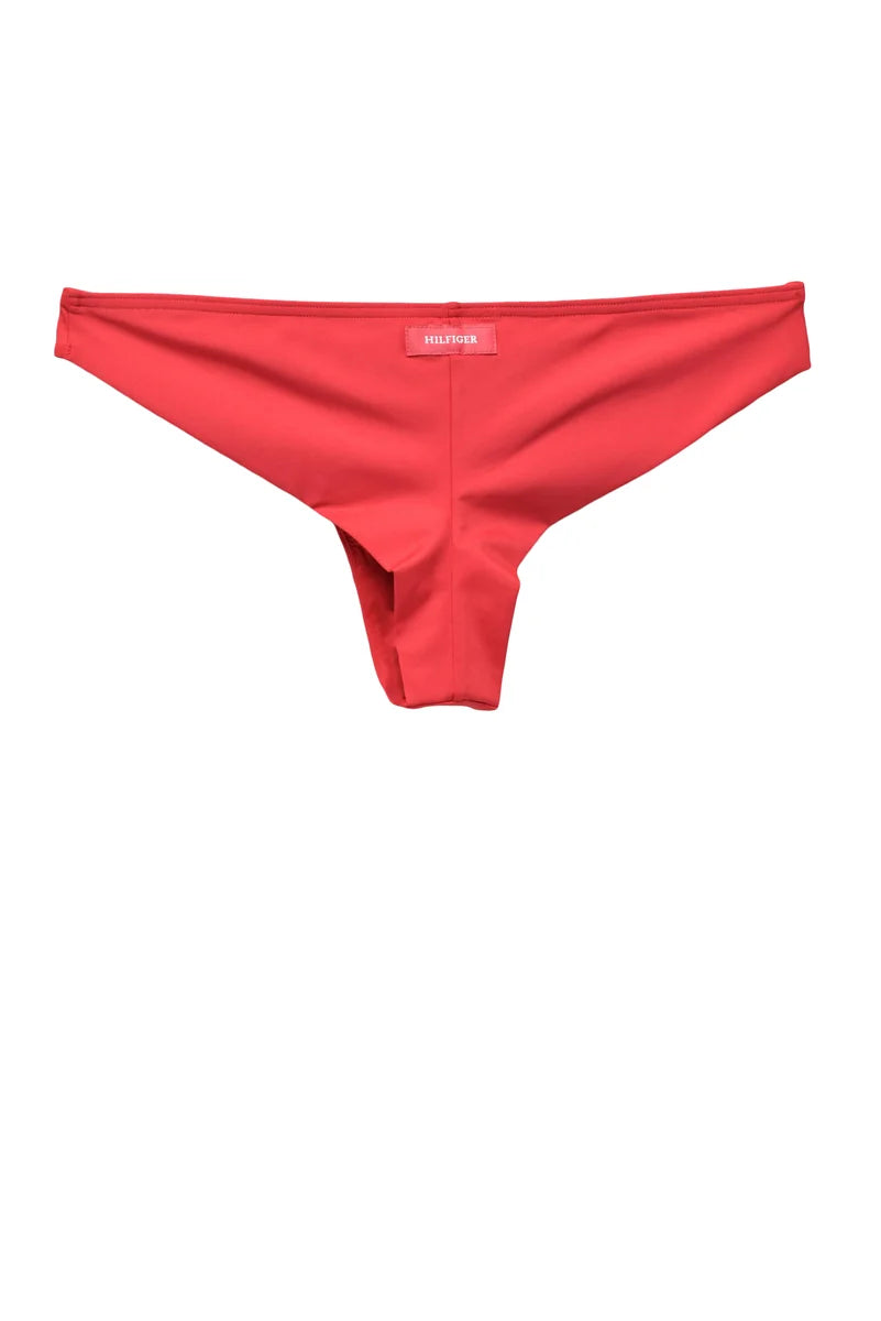 Tommy Hilfiger Women's Swim Briefs - Red