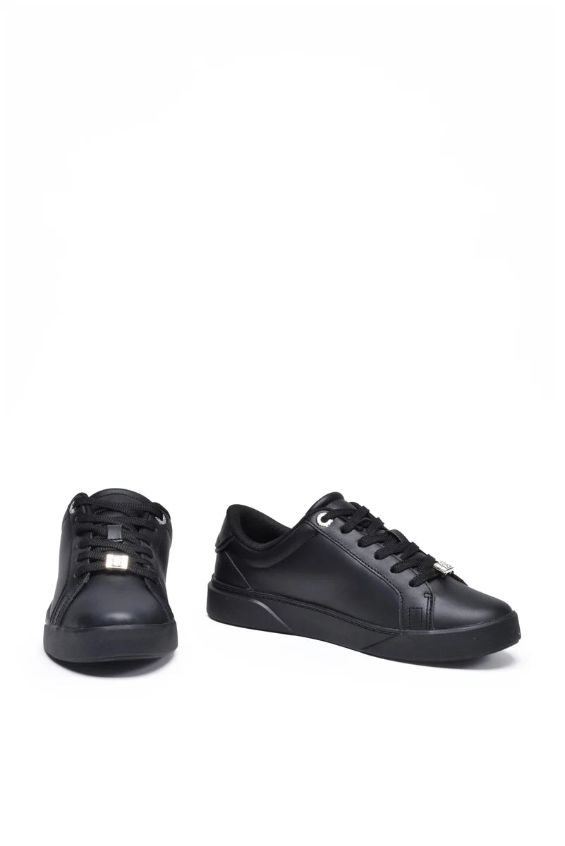 Tommy Hilfiger Golden HW Court Sneakers Donna - Bianco