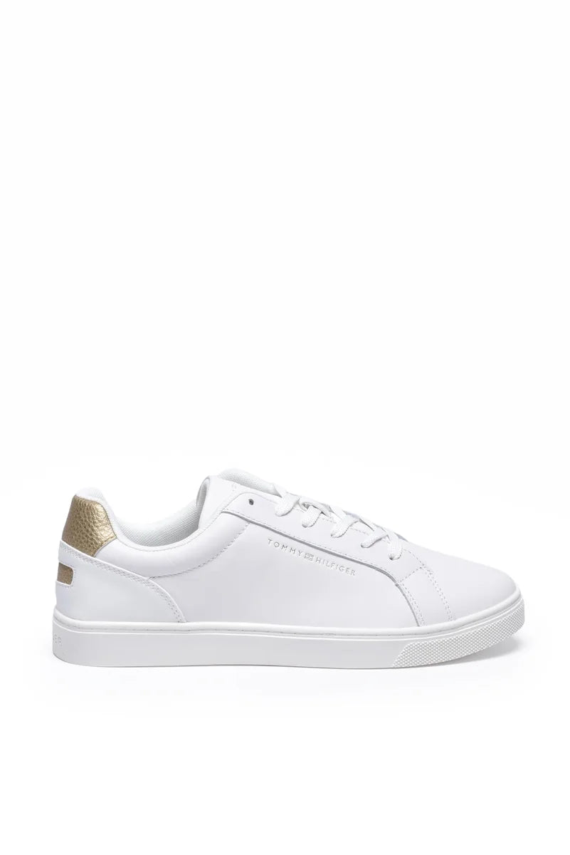 Tommy Hilfiger Sneakers Essential Cupsol - Bianco/Oro