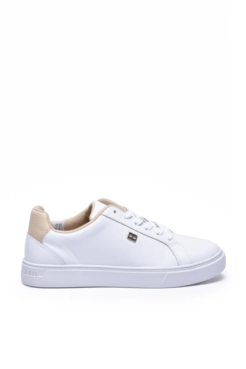 Tommy Hilfiger Sneakers Donna Essential Court - Bianco