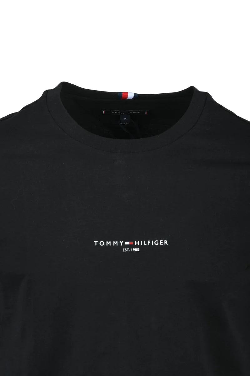 Tommy Hilfiger T-shirt Cotone - Nero