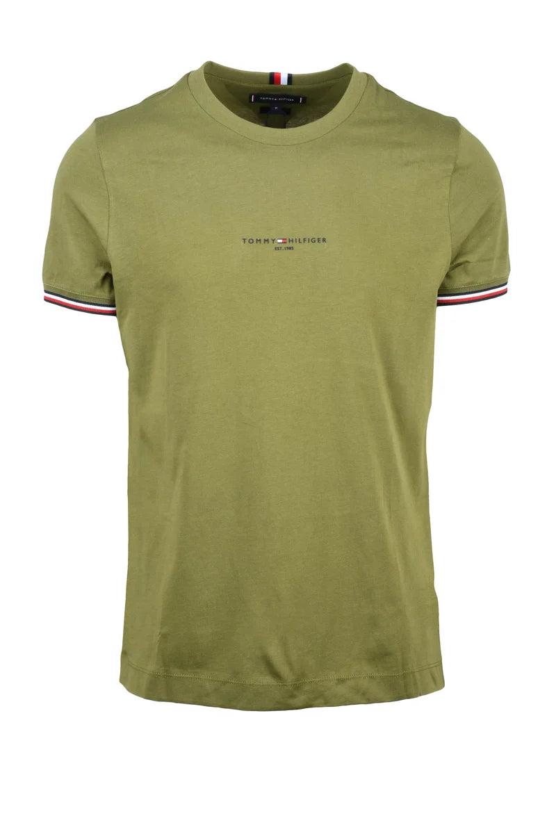 Tommy Hilfiger T-shirt Uomo - Verde Militare