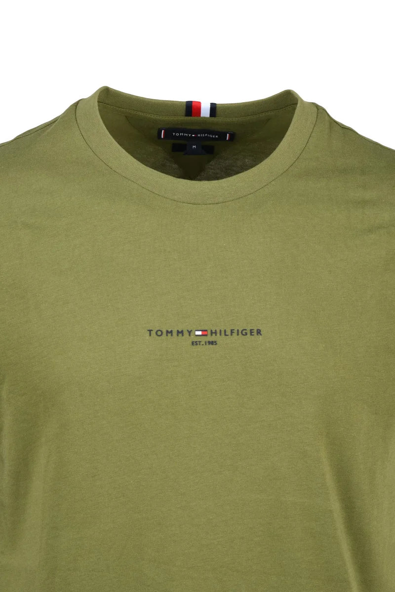 Tommy Hilfiger T-shirt Uomo - Verde Militare