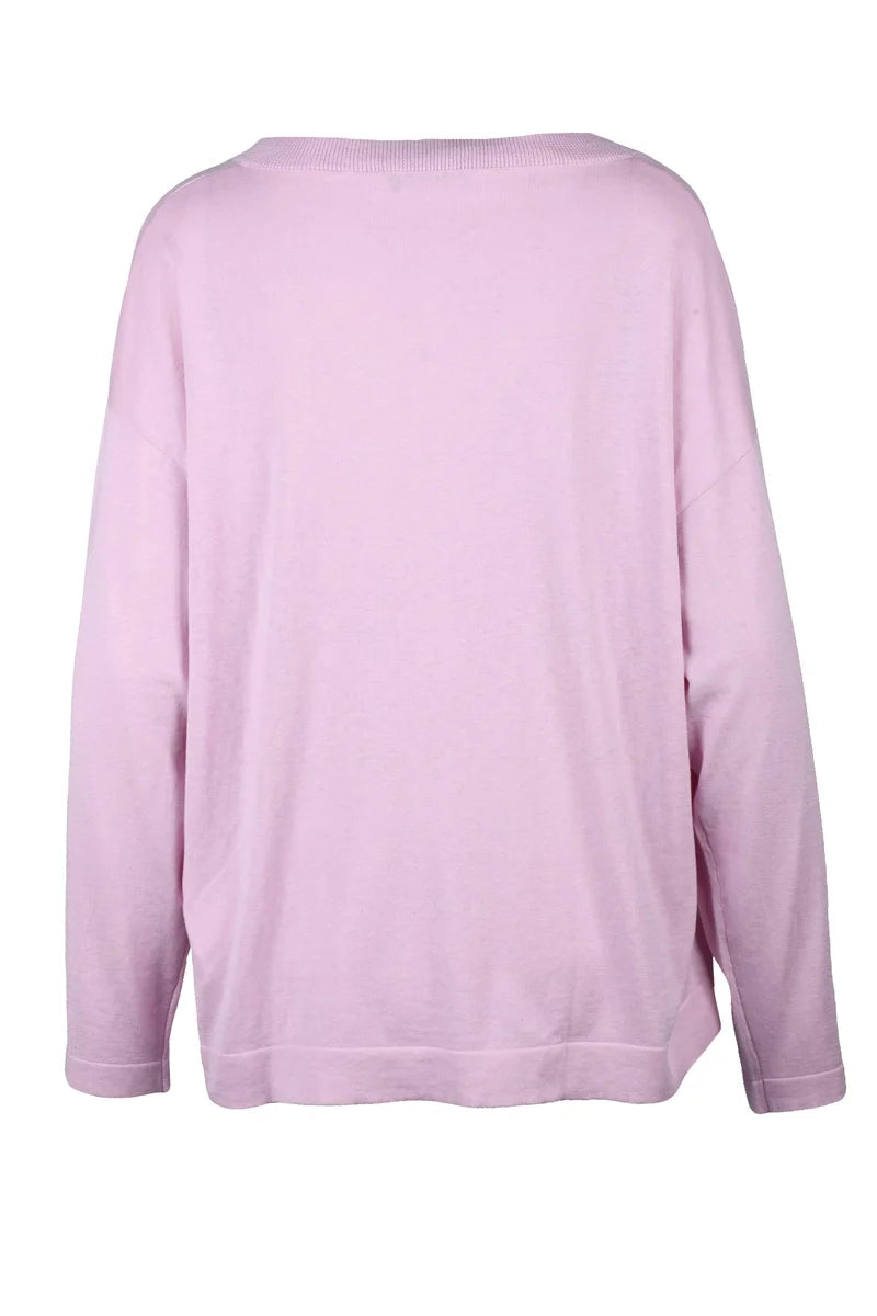 Weekend Max Mara Maglia Seta e Cotone - Rosa