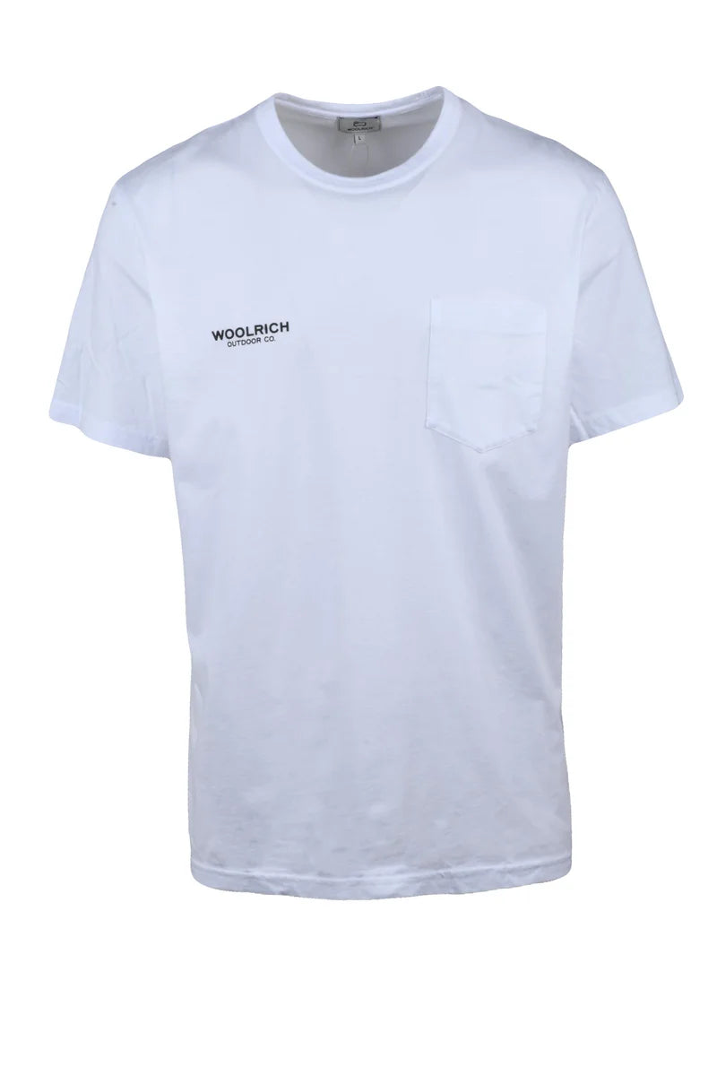 Woolrich T-shirt Cotone - Bianco