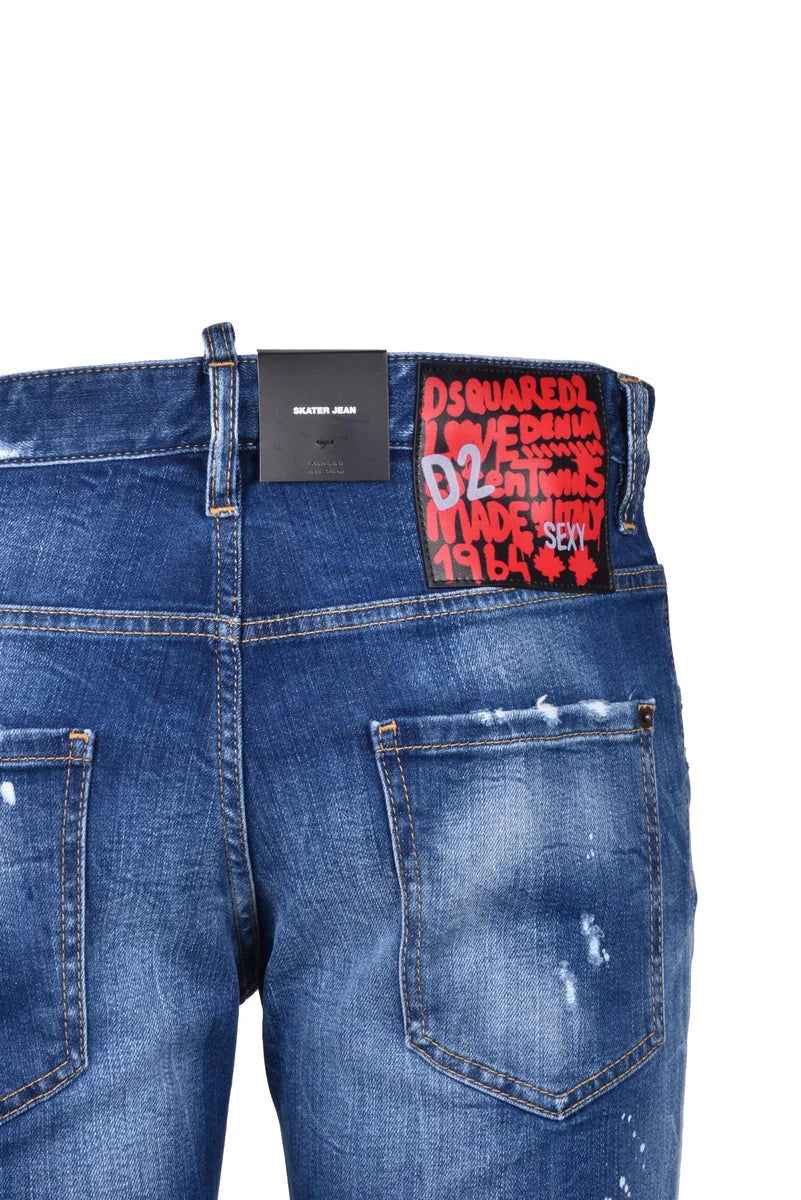 Dsquared2 Jeans Skater - Blu