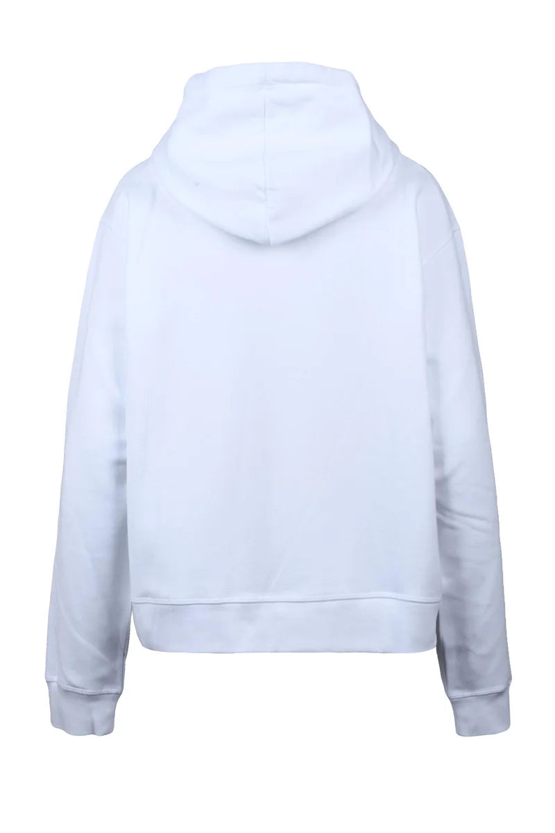 Dsquared2 Felpa con Cappuccio - Bianco
