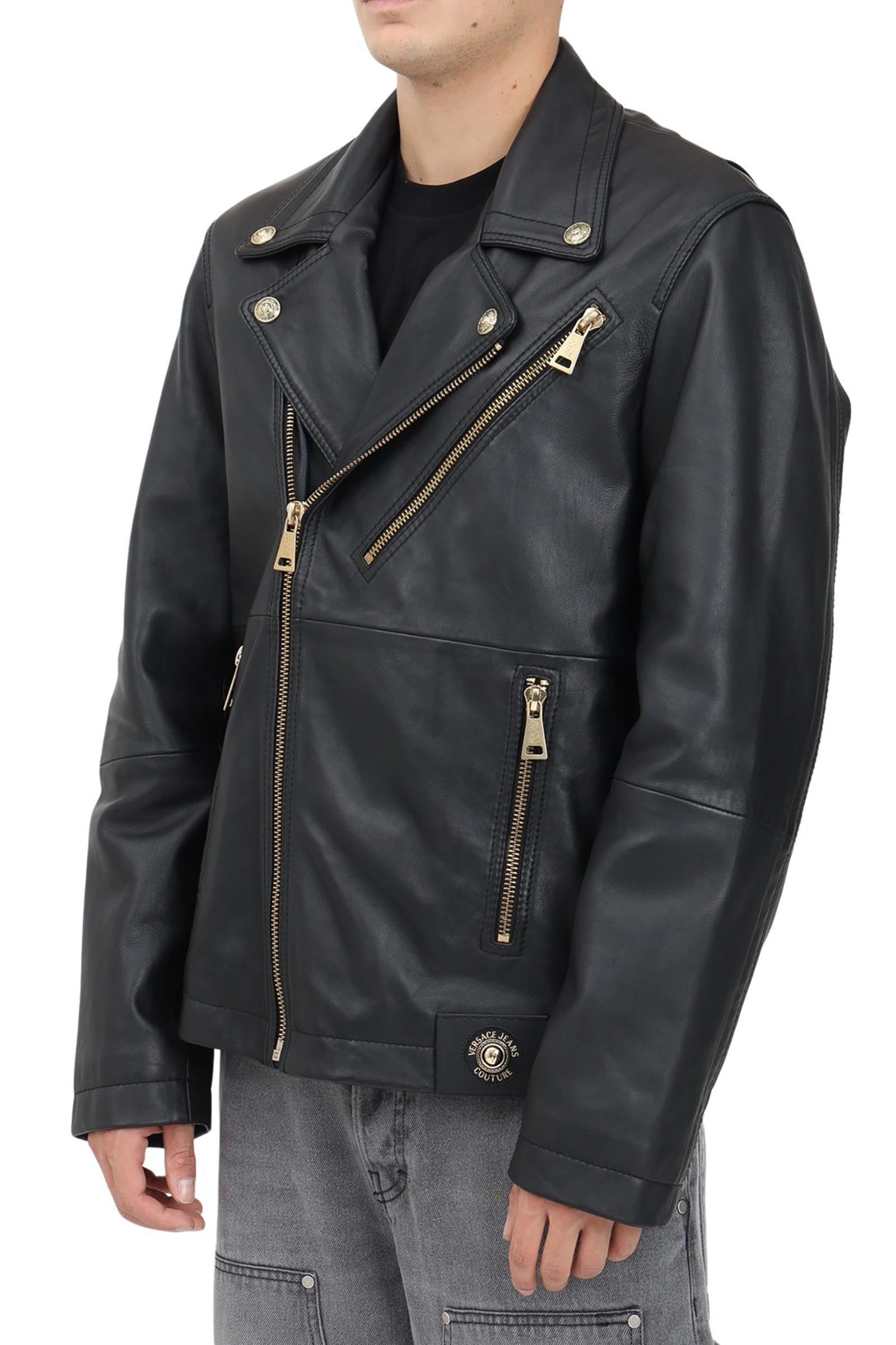 VERSACE JEANS COUTURE leather jacket
