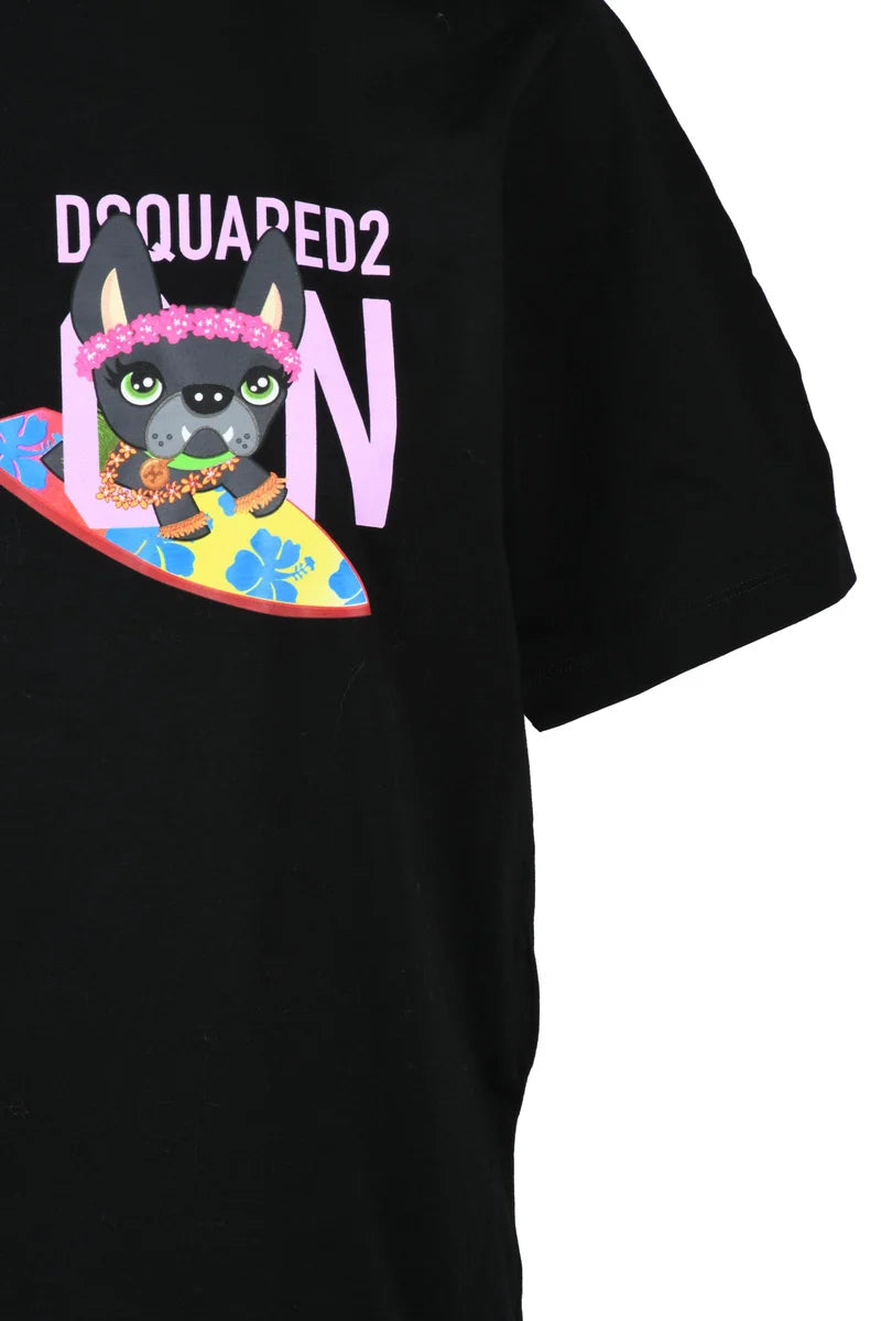 Dsquared2 T-shirt Cotone - Nero
