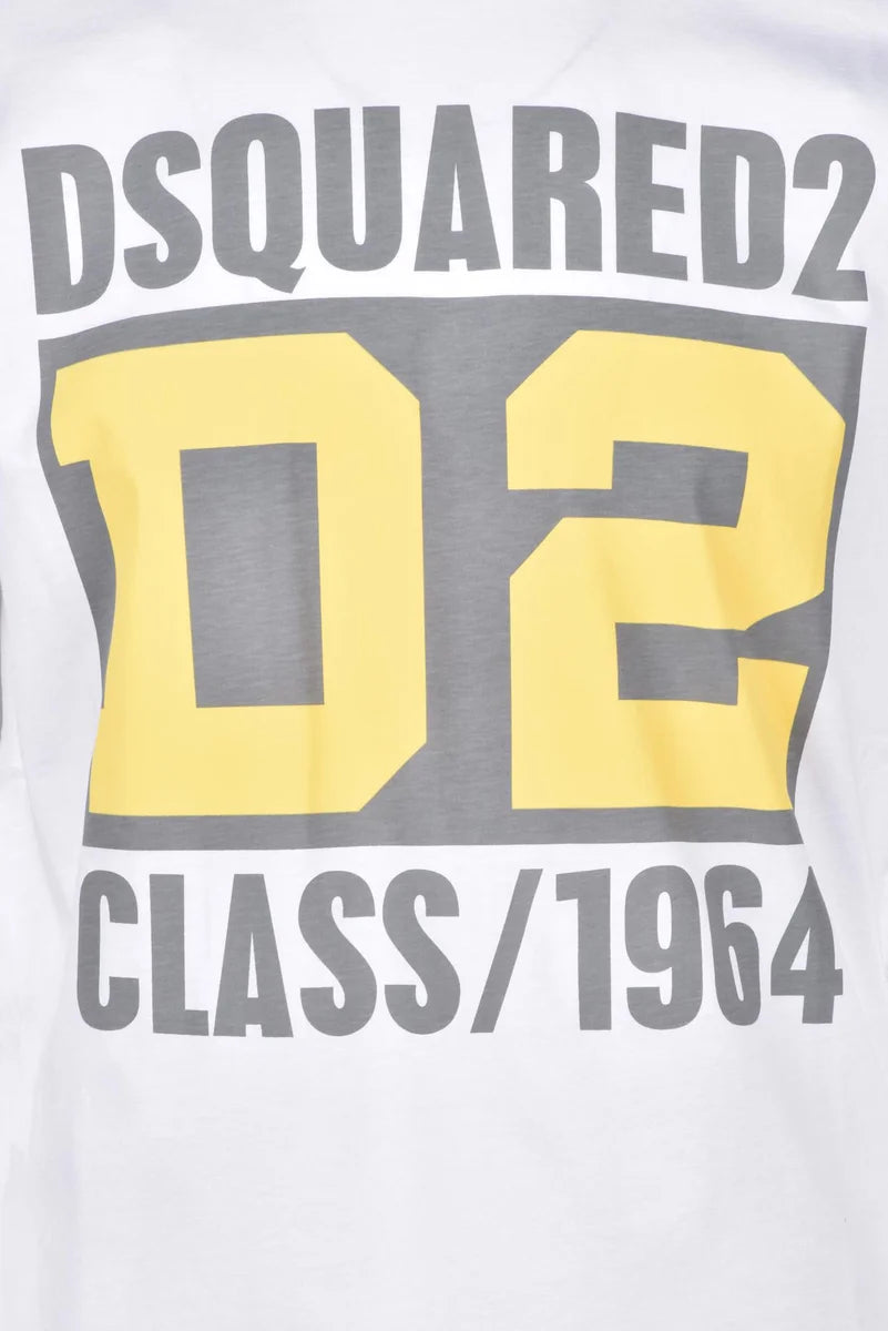 Dsquared2 T-shirt in Cotone - Bianco