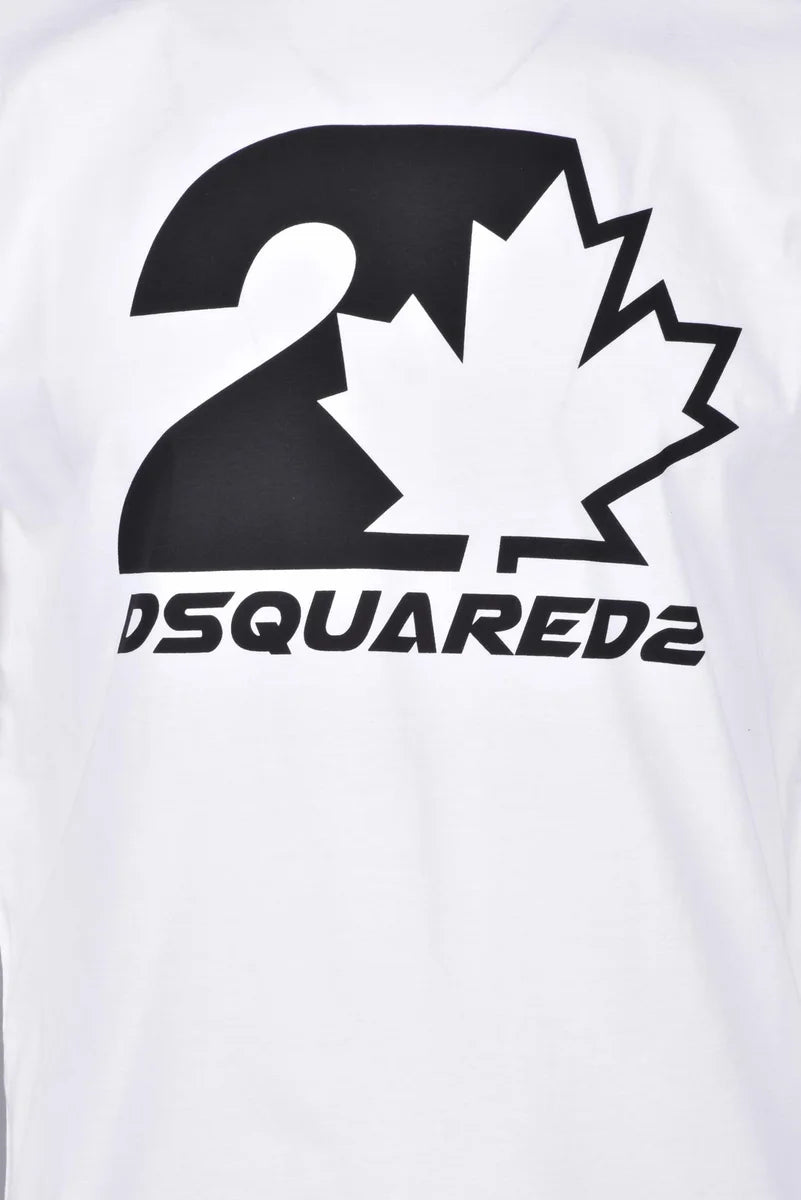 Dsquared2 T-shirt Girocollo - Bianco