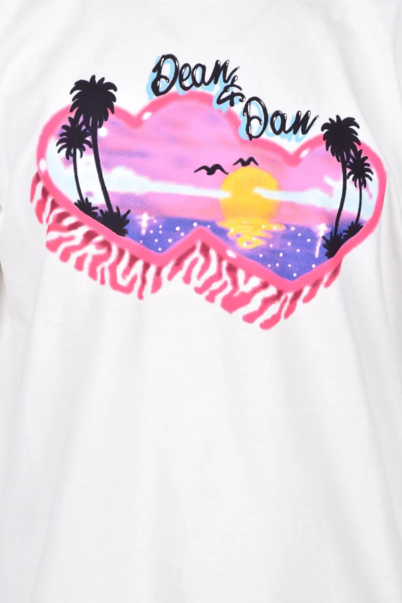 Dsquared2 T-shirt Cotone Bianca Uomo