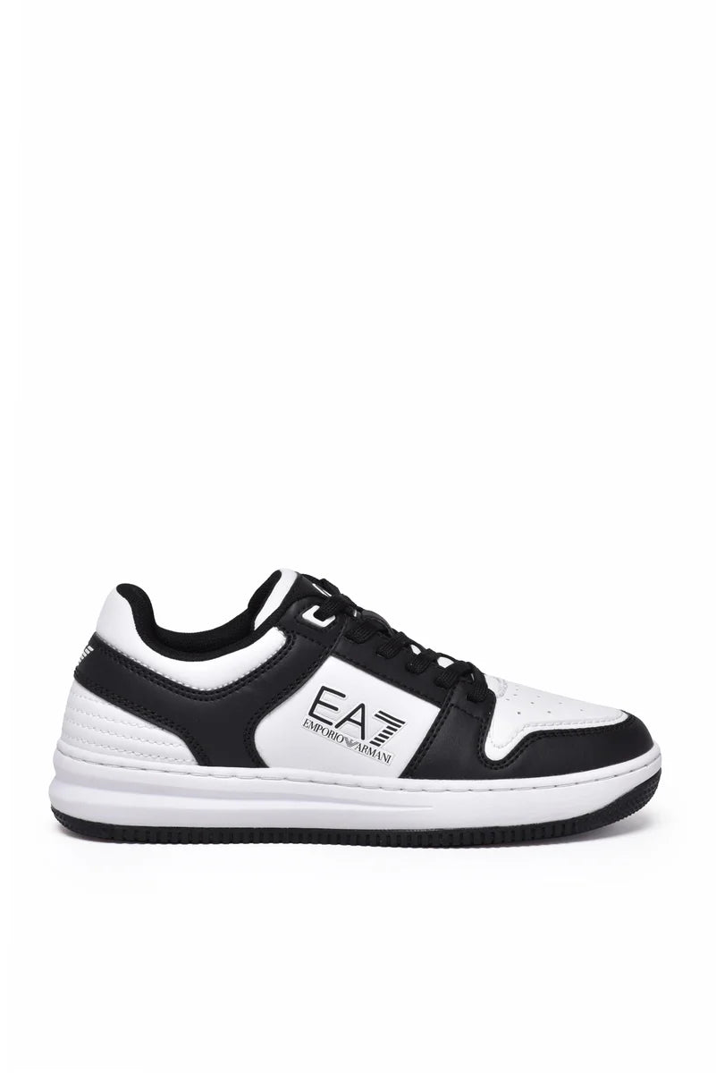 EA7 Emporio Armani Sneakers Poliestere Gomma - Nero/Bianco