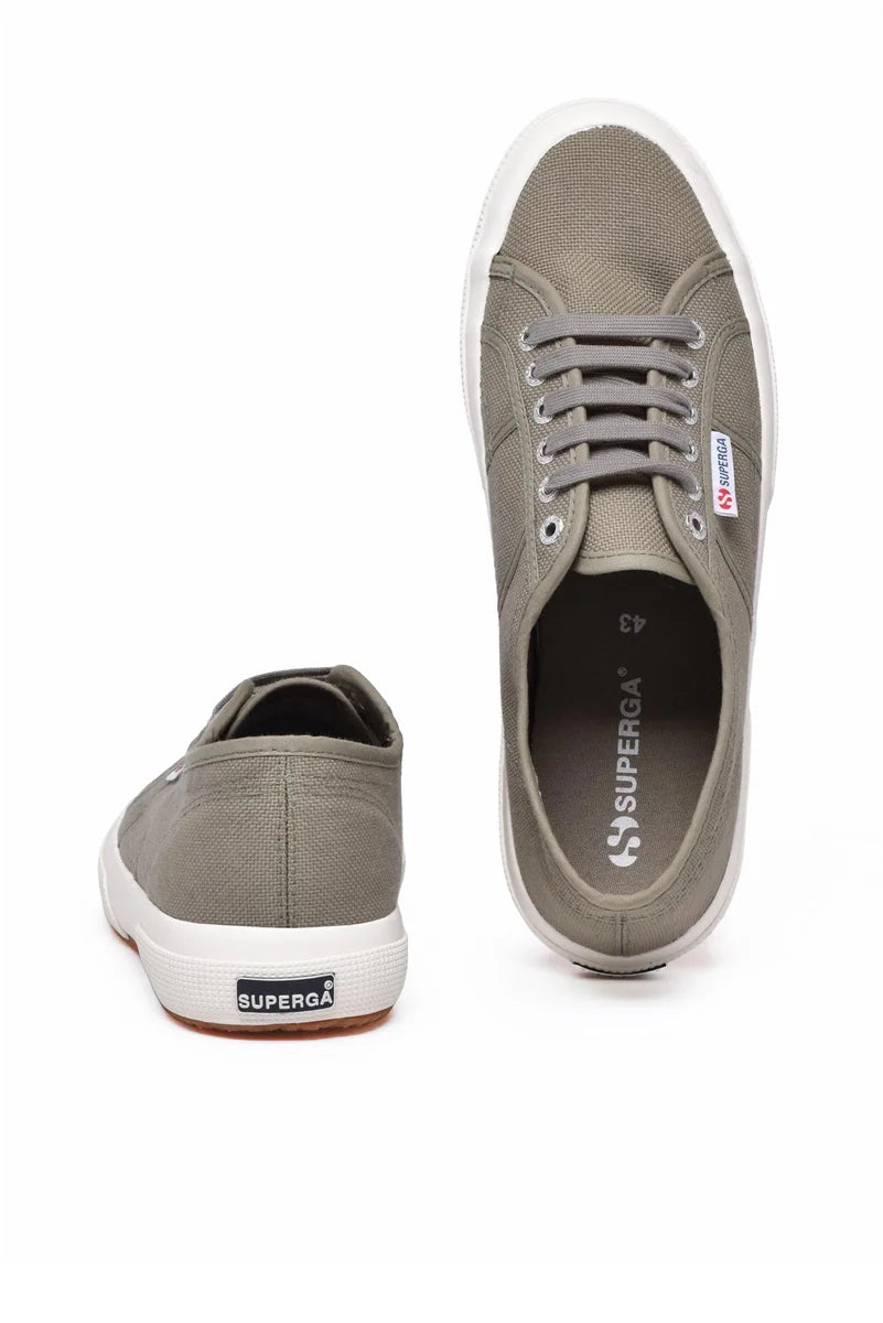 Superga Sneakers Tela Cotone Verde Salvia Uomo