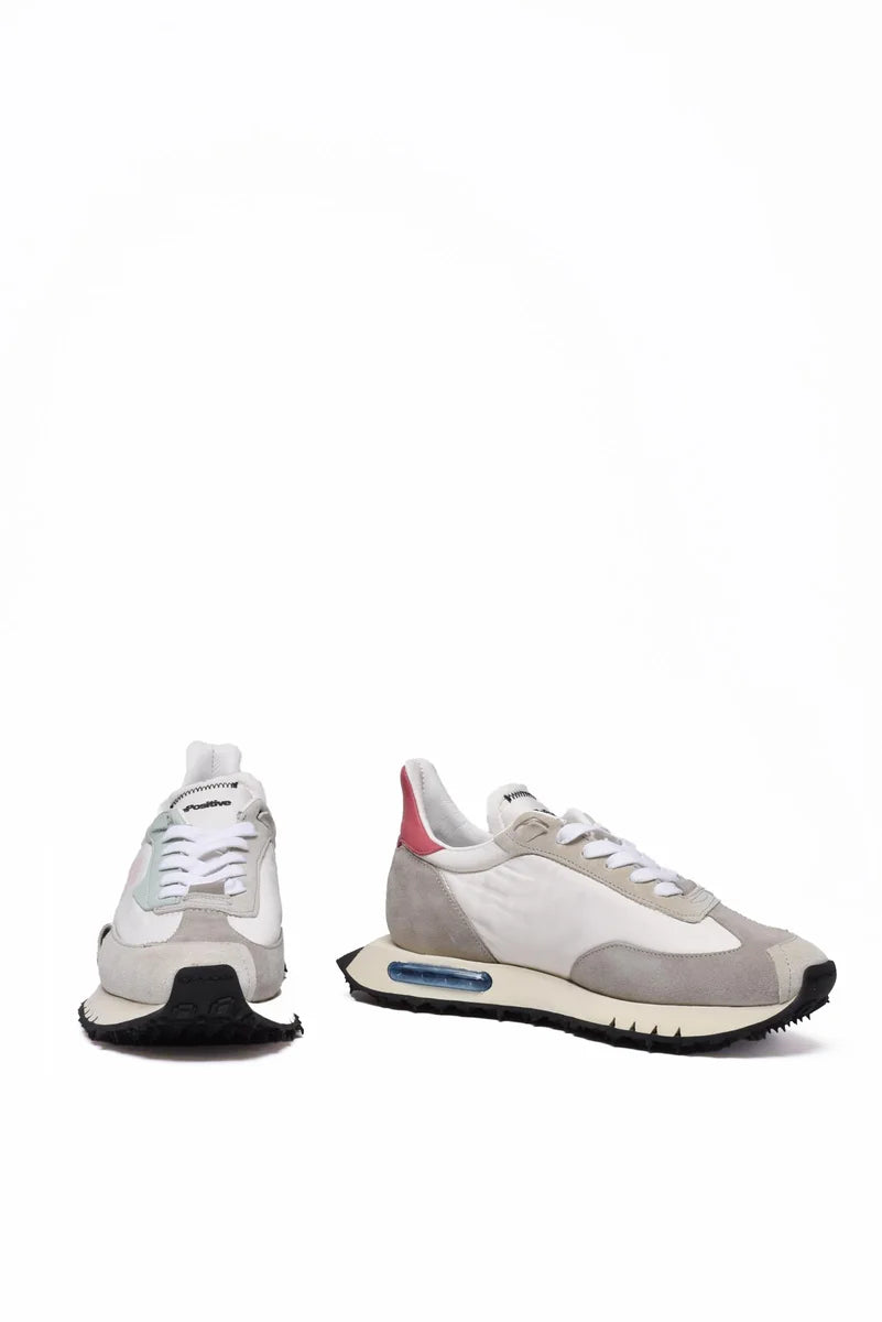 Be Positive Sneakers Space Run - Bianco/Verde