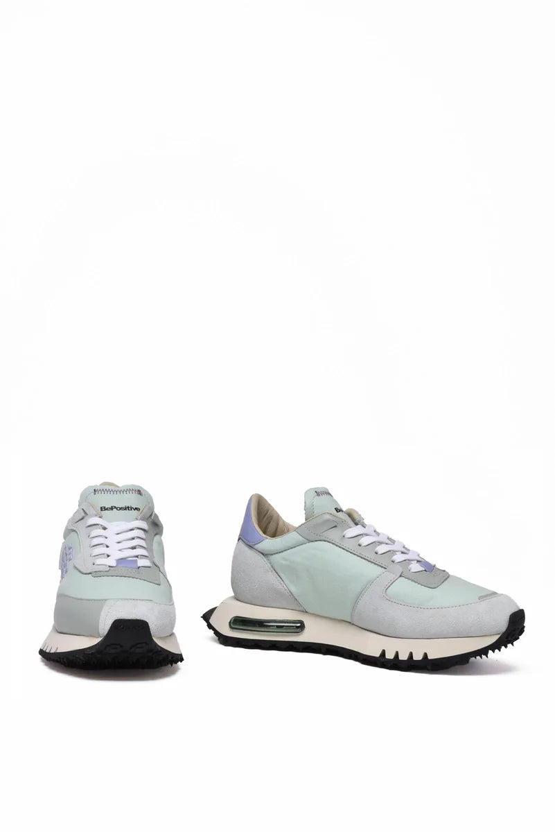 Be Positive Sneakers Leather/Polyester Aquamarine