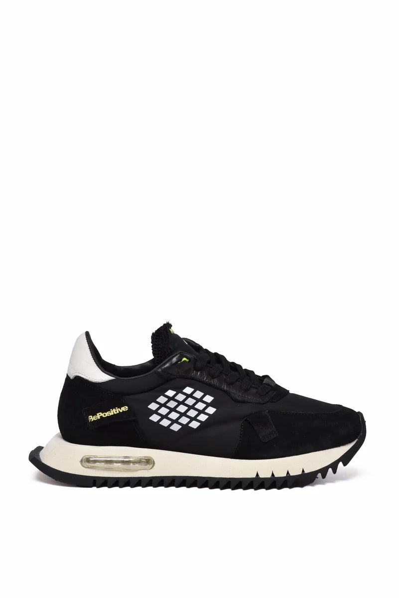 Be Positive Sneakers Pelle/Poliestere Nero