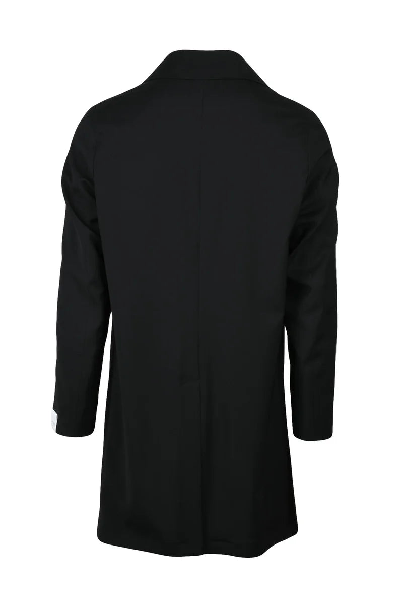 Alberto La Torre Soprabito Lana Vergine - Nero