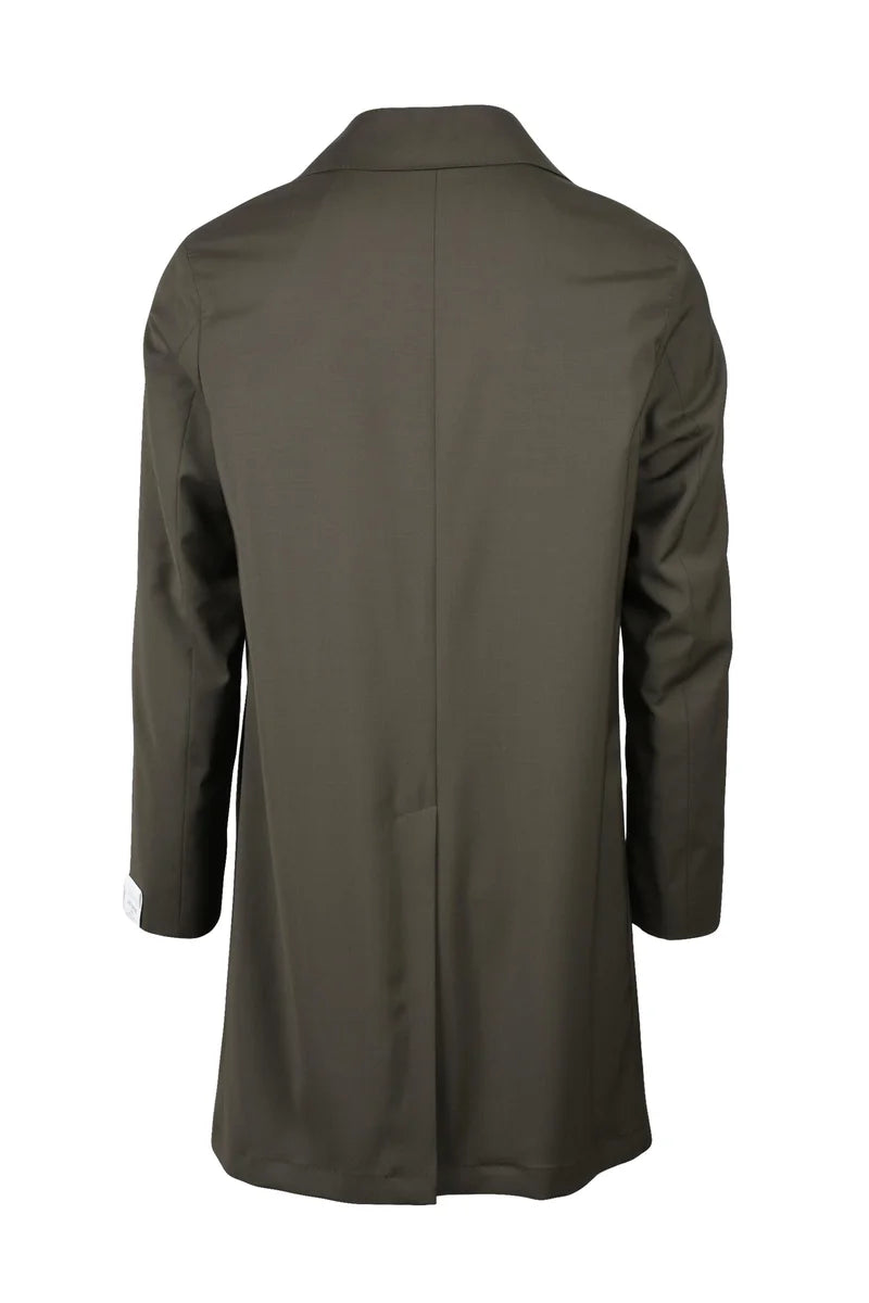 Alberto La Torre Soprabito Lana Vergine - Marrone