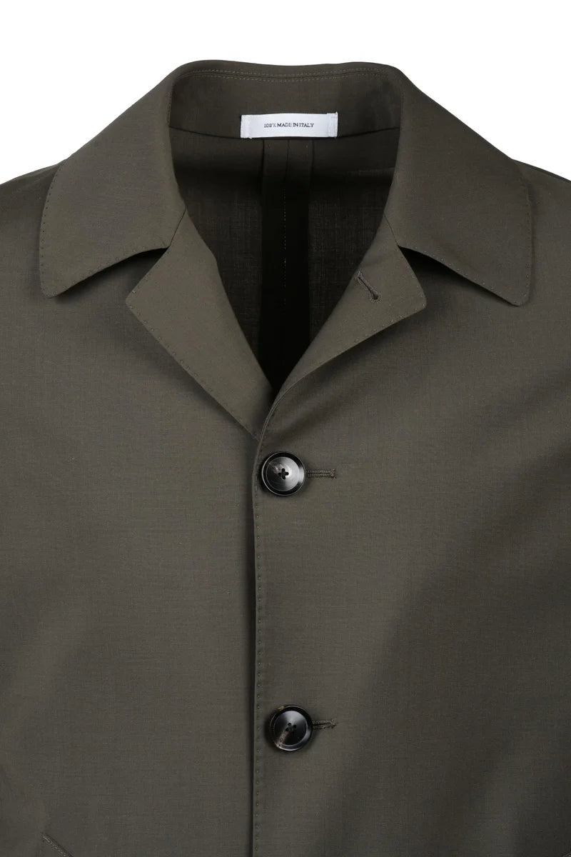 Alberto La Torre Soprabito Lana Vergine - Marrone