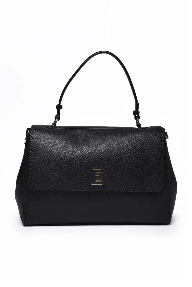 Ermanno Firenze Flap Eba Borsa a Mano - Nero
