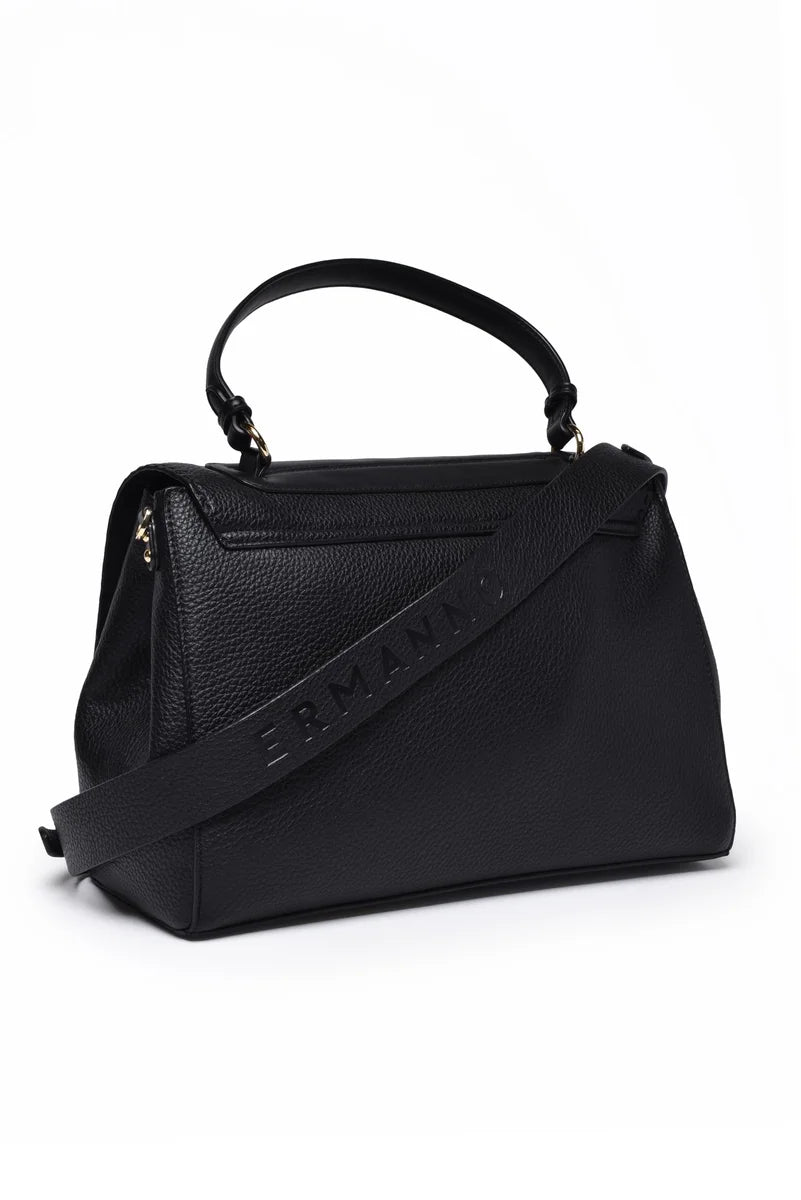 Ermanno Firenze Flap Eba Borsa a Mano - Nero