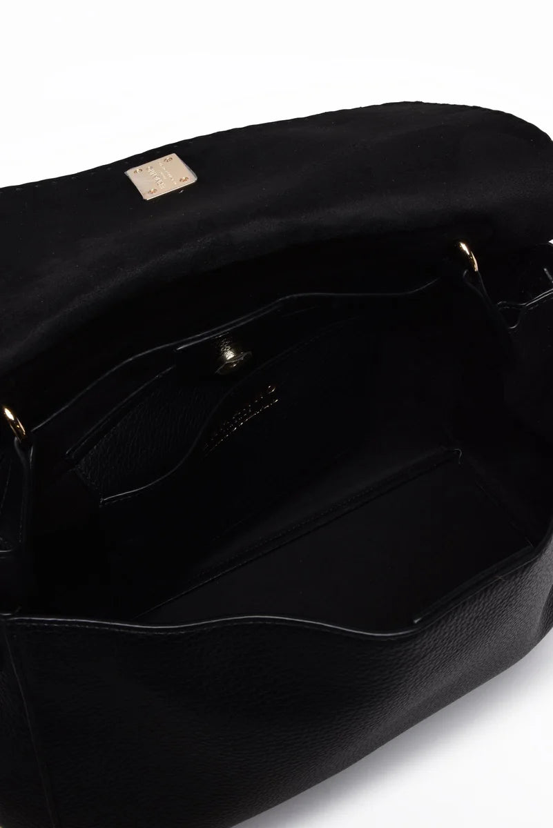 Ermanno Firenze Flap Eba Borsa a Mano - Nero