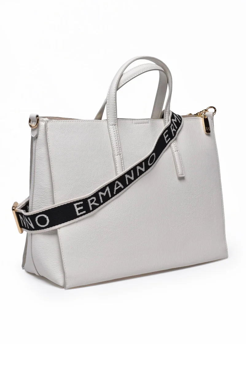 Ermanno Firenze Tote Tiara Large - Bianco