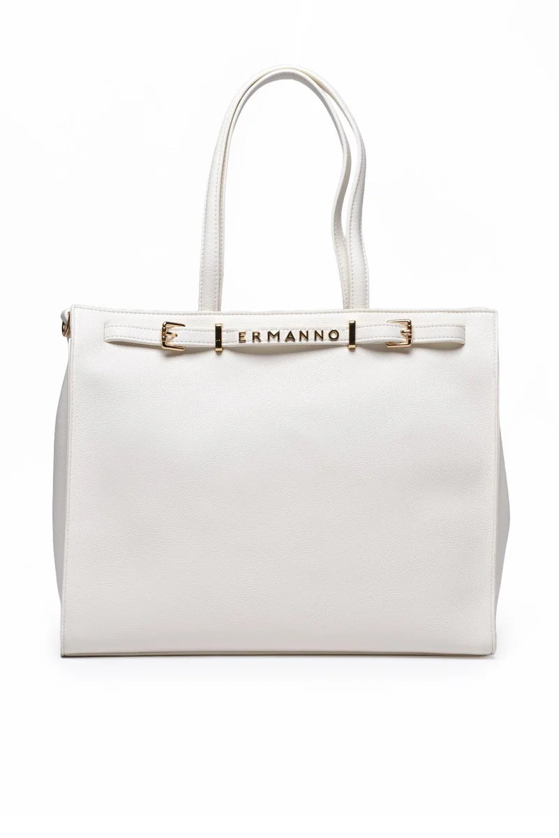 Ermanno Firenze Tote True Large - Bianco