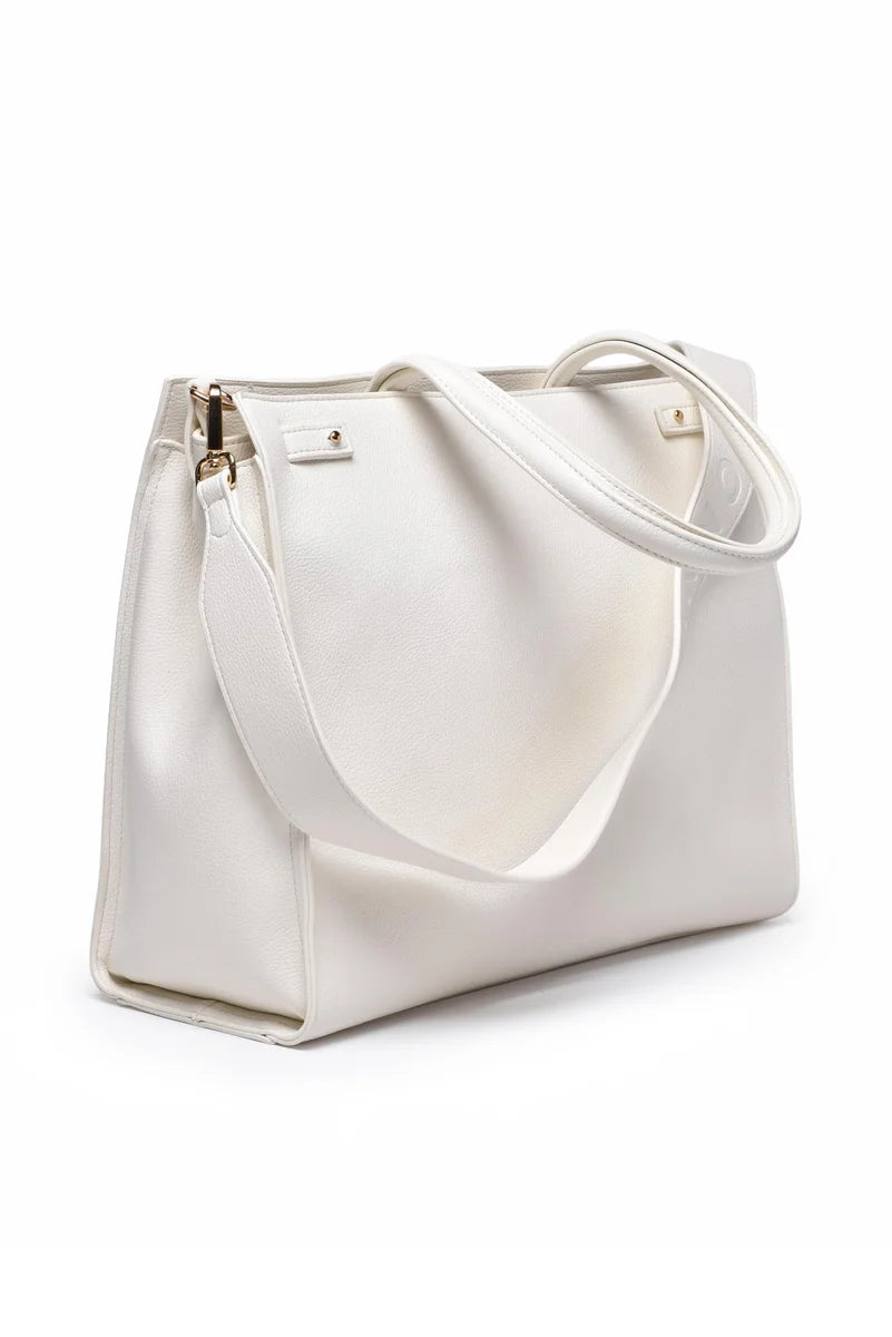 Ermanno Firenze Tote True Large - Bianco