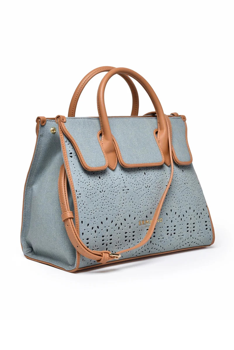 Ermanno Firenze Tote Terra Jeans - Denim