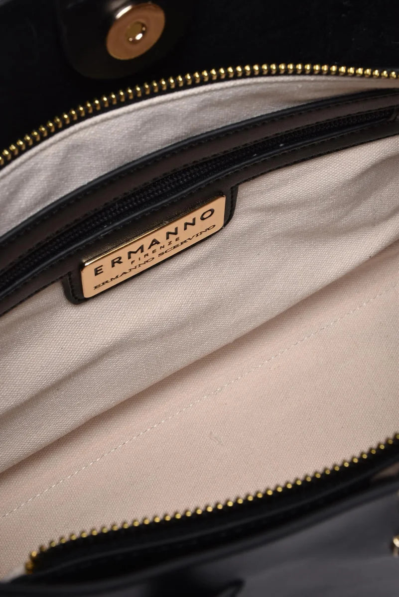 Ermanno Firenze Tote Tiny Large - Nero