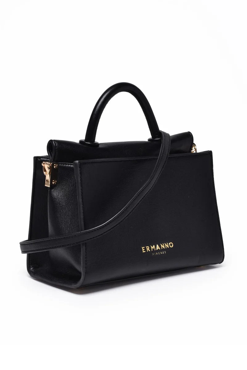 Ermanno Firenze Borsa a Mano Tote Tea - Nero