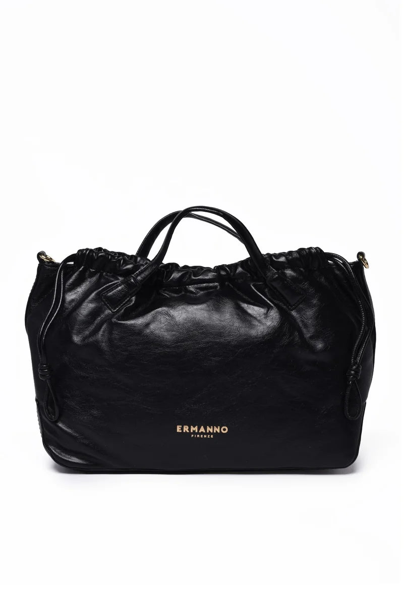 Ermanno Firenze Borsa a Mano Tote Tinsley - Nero