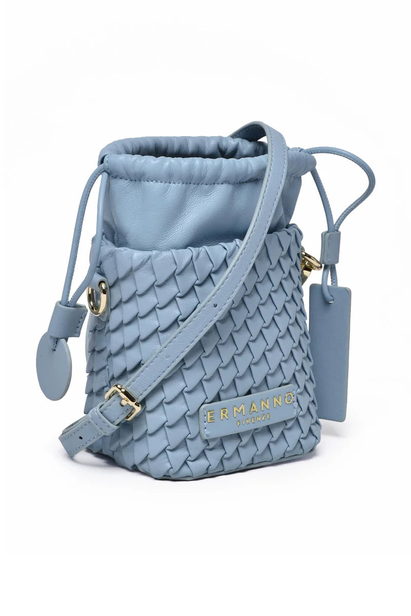 Ermanno Firenze Bucket Teagan - Celeste