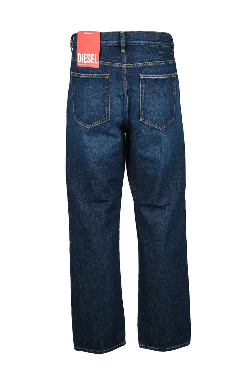 Diesel Jeans D-Viker Regular Fit - Blu