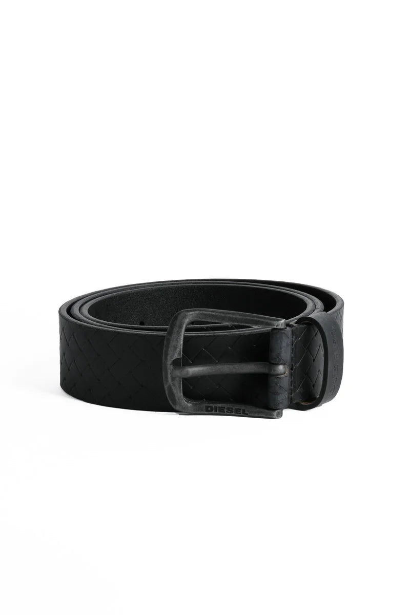 Diesel Cintura Pelle - Nero