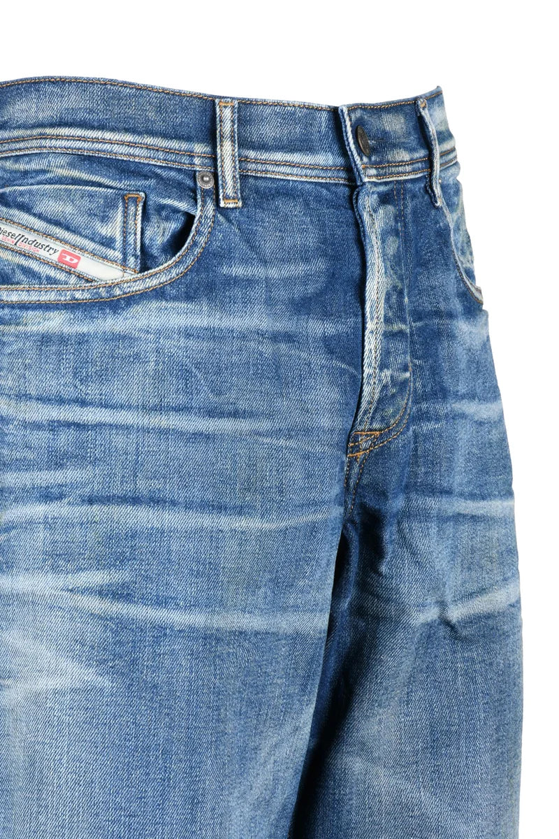 Diesel Jeans D-Definitive Regular Fit - Blu