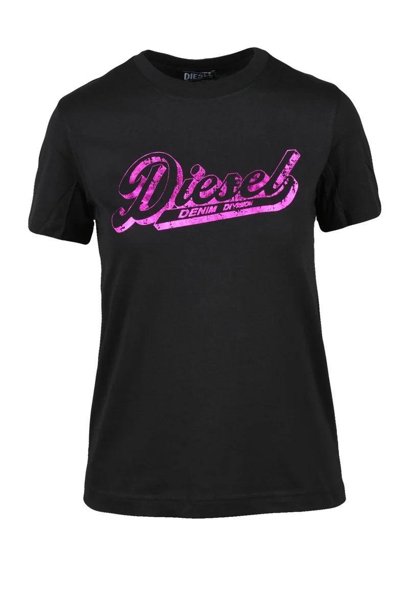 Diesel T-shirt Cotone - Nero