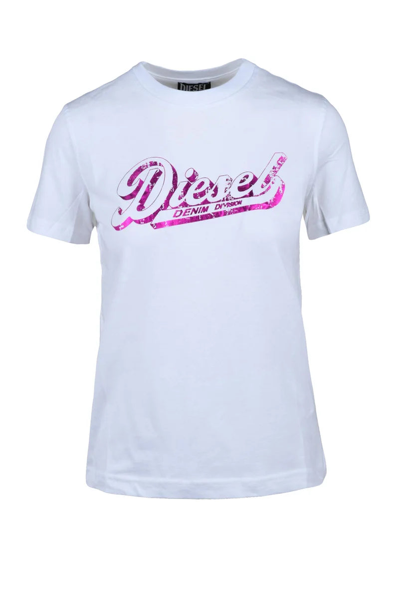Diesel T-shirt Cotone - Bianco