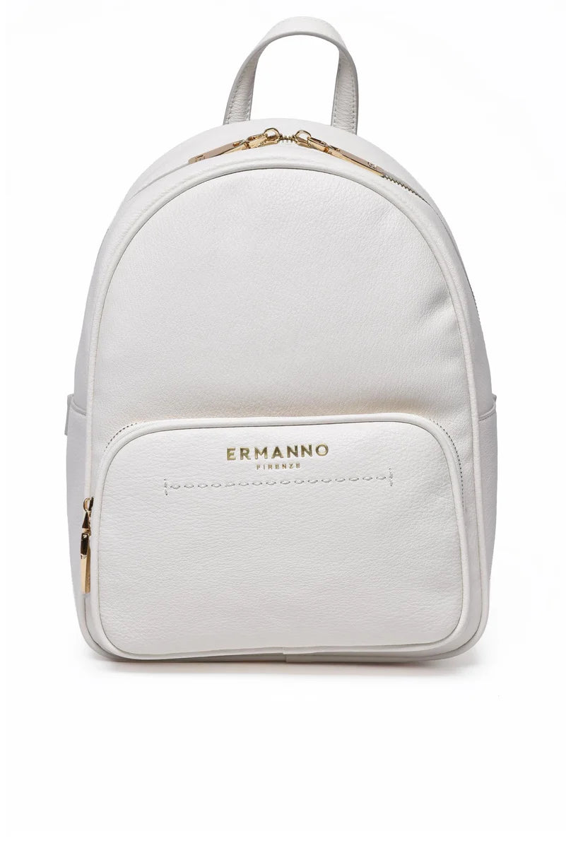 Ermanno Firenze Backpack - White