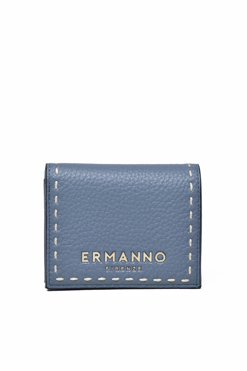 Ermanno Firenze Portafoglio - Celeste